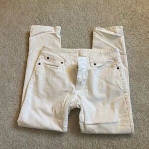 Talbots White Denim Jeans